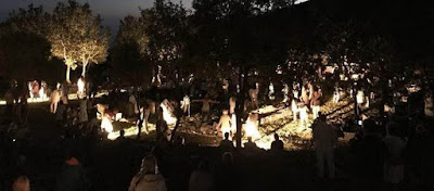Ολονύχτια παράσταση στο ναό του Επικούριου Απόλλωνα- Πάνω από 800 άτομα με υπνόσακους  