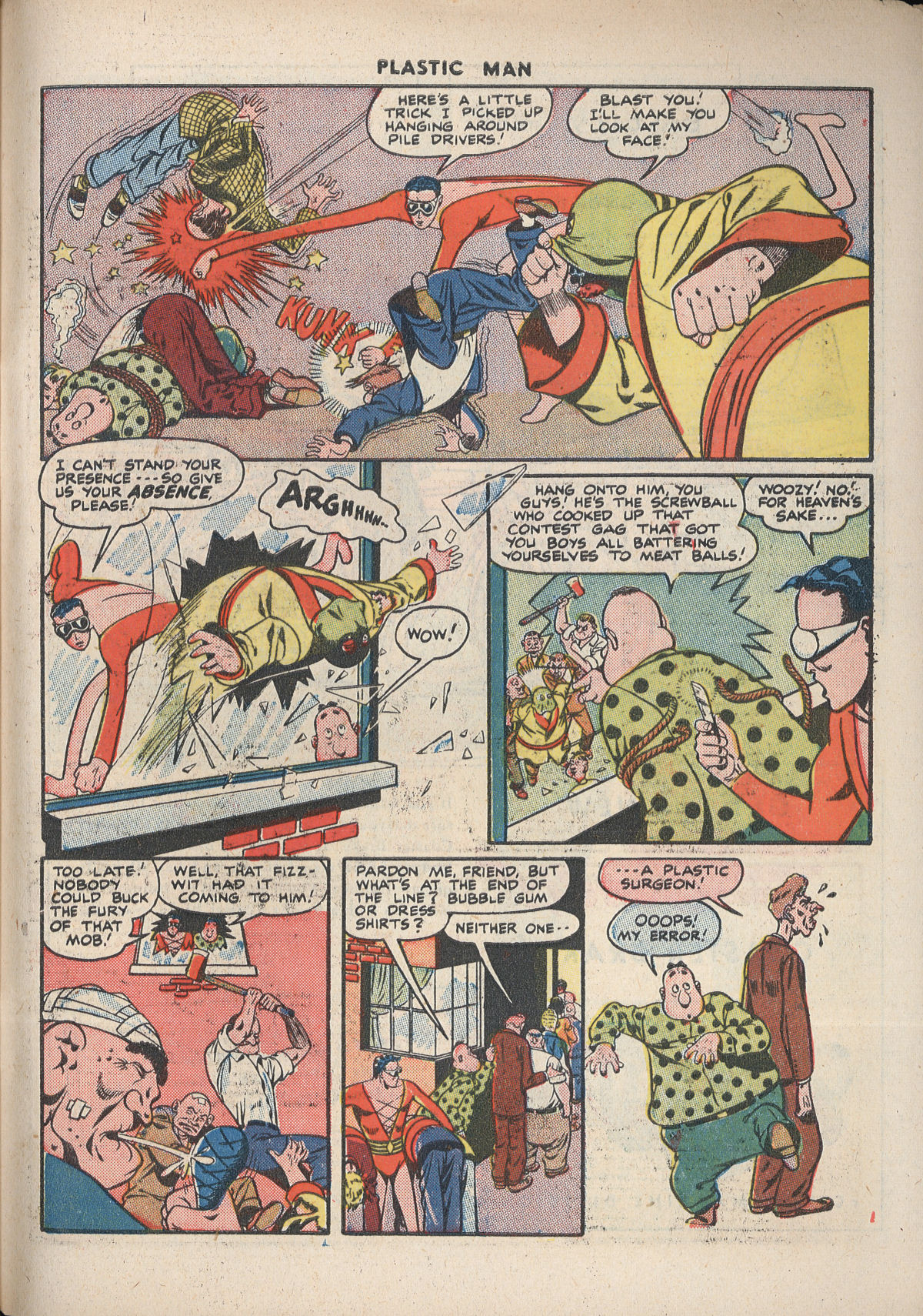 Read online Plastic Man (1943) comic -  Issue #8 - 49