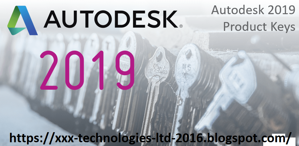 Keygen Autodesk 2019