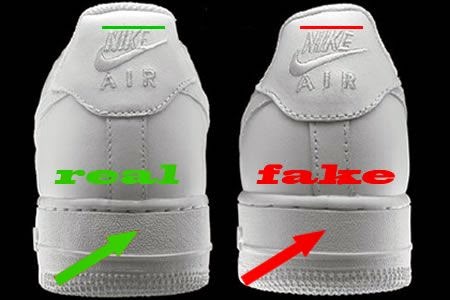 how to tell if your af1 are real