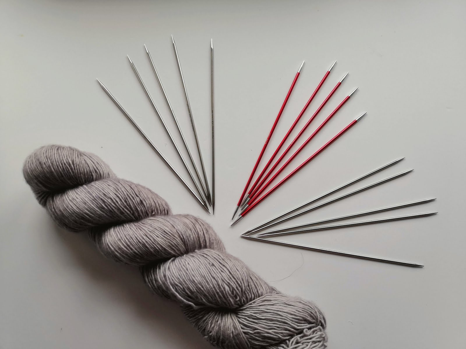 Knitting needles for socks - which should you pick for your first pair?