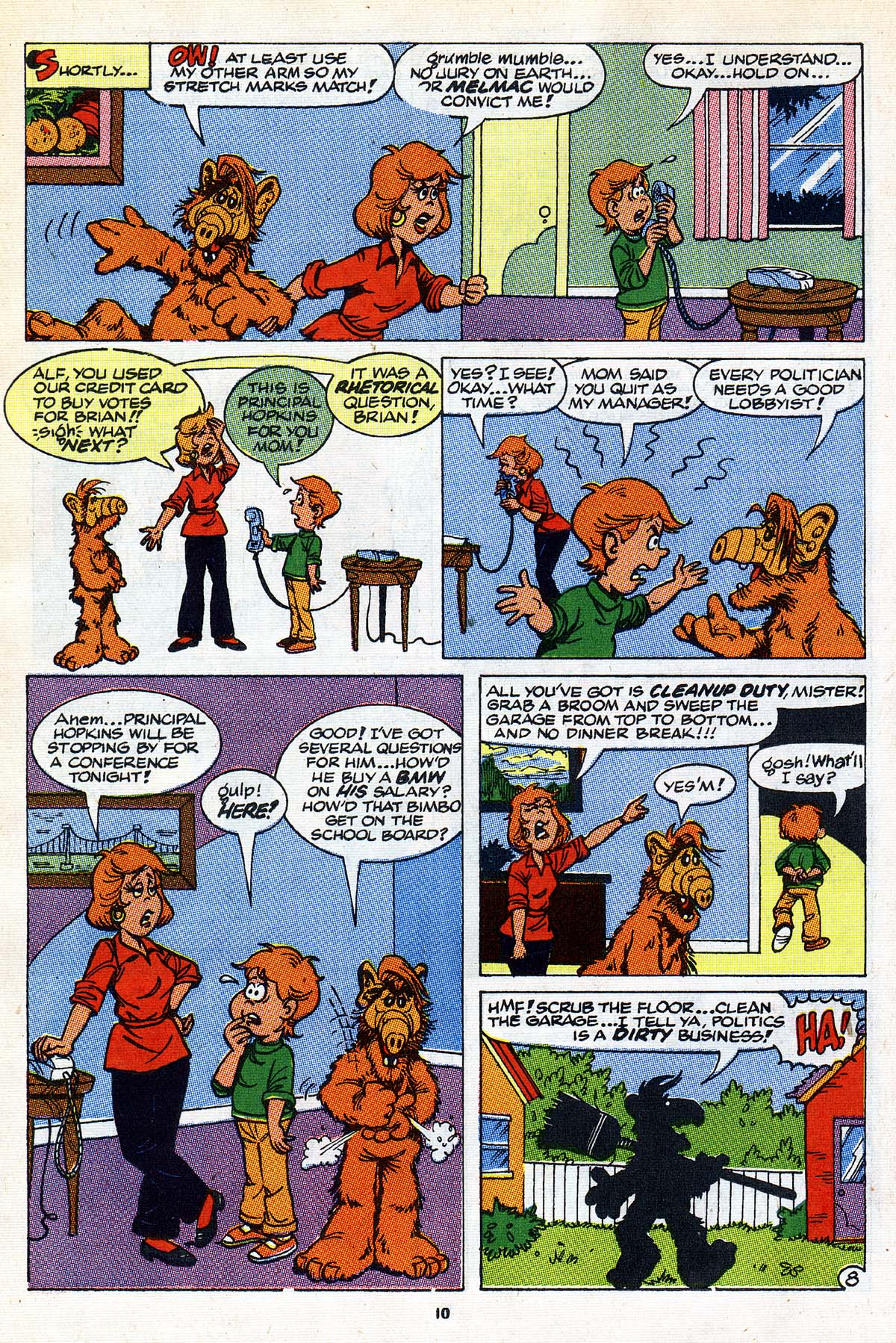 Read online ALF comic -  Issue #26 - 9