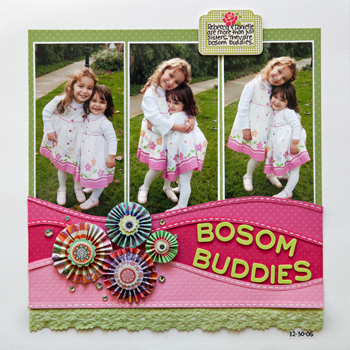 Stacy Cohen: More "Clean and Simple" scrapbook pages