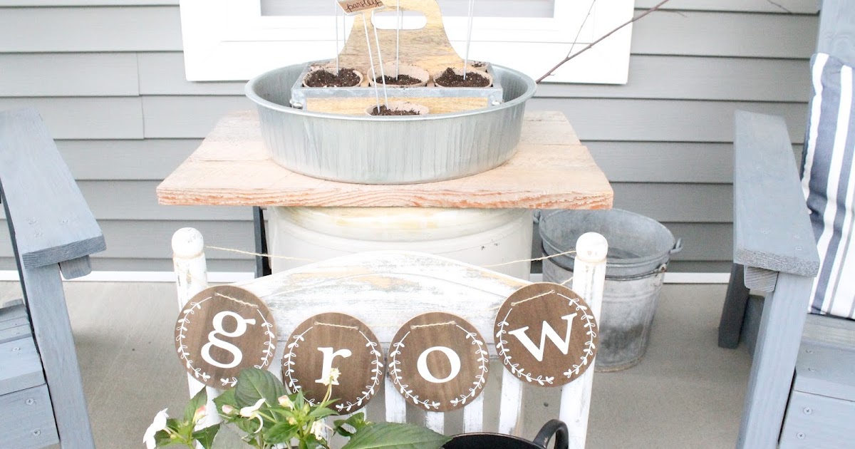 Target 'Dollar Bin' Herb Garden The Unique Nest