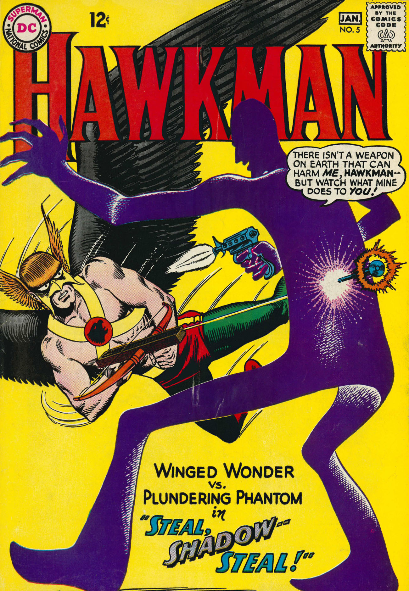 Read online Hawkman (1964) comic -  Issue #5 - 1