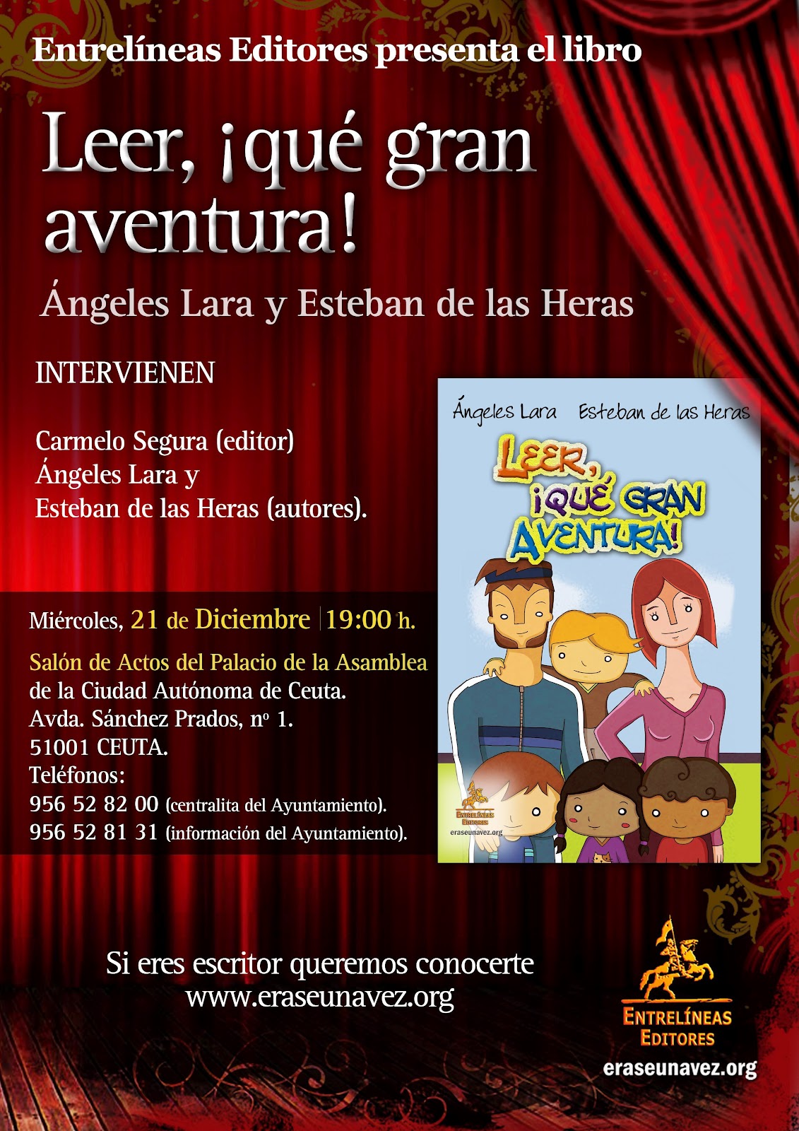 Leer Que Gran Aventura Presentacion Del Libro Leer Que Gran