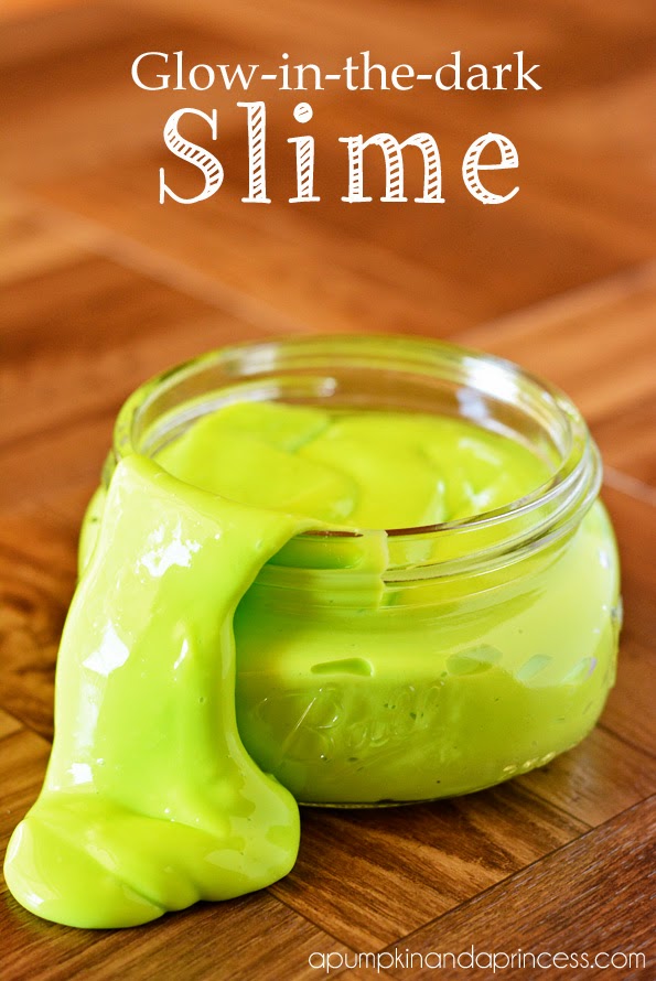 DIY Glow in the dark Slime Recipe