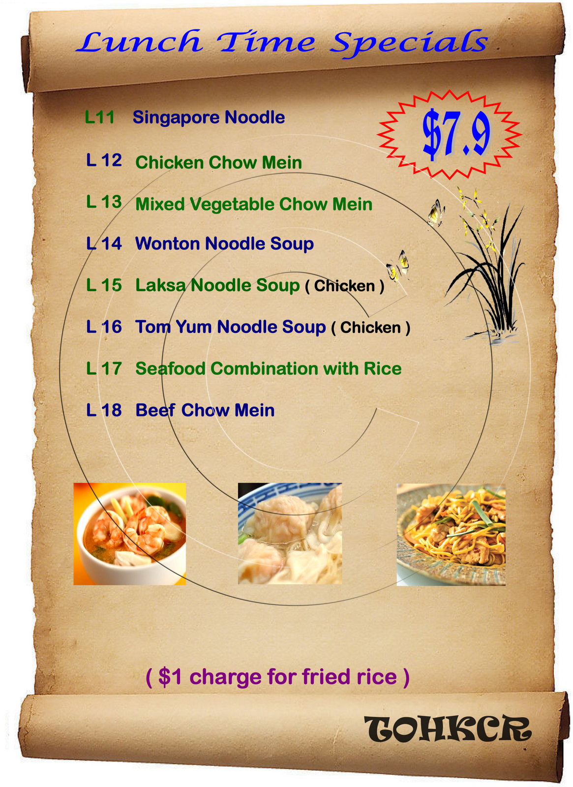 Toowoomba Hong Kong Chinese Restaurant Lunch Time Specials