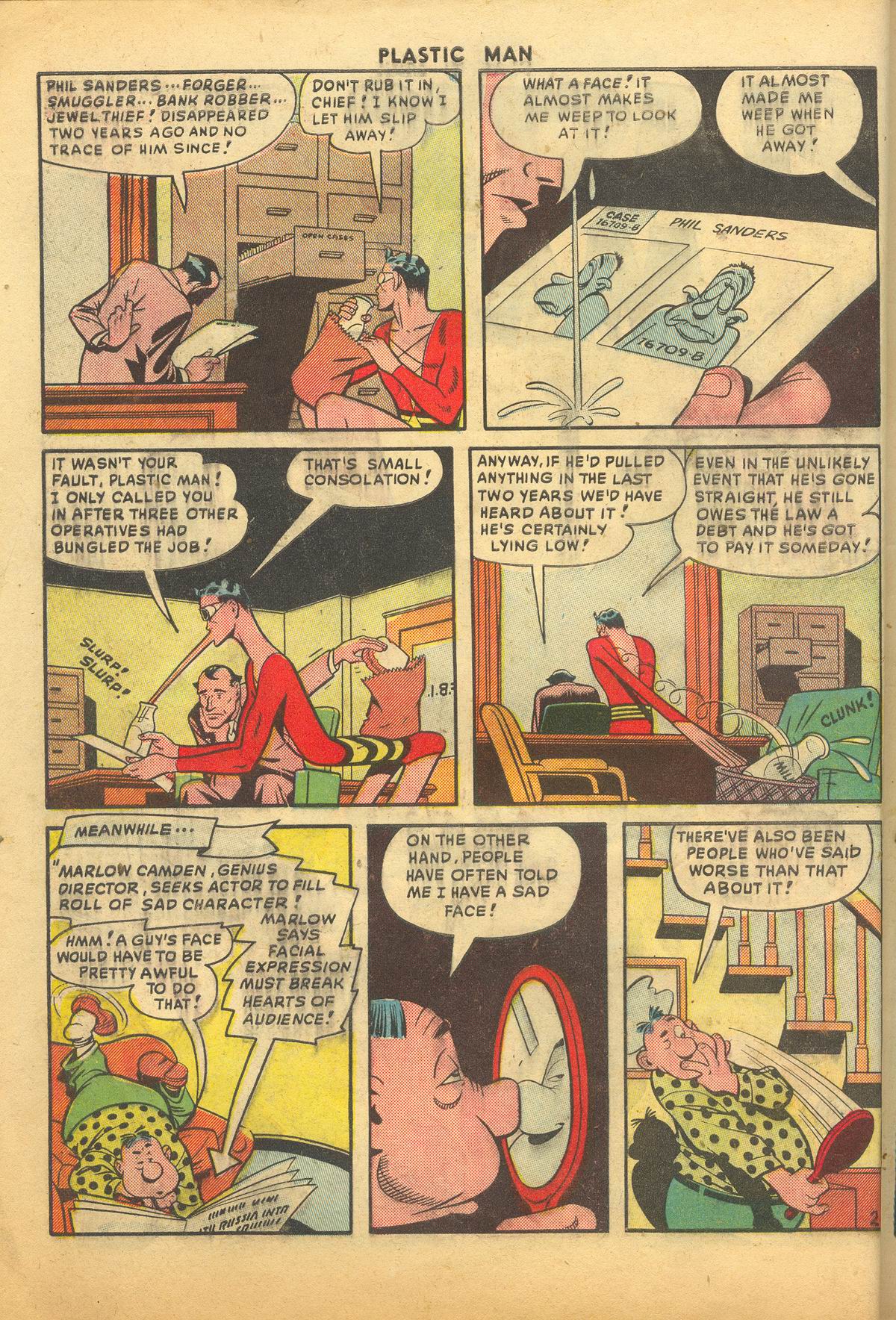 Read online Plastic Man (1943) comic -  Issue #20 - 4