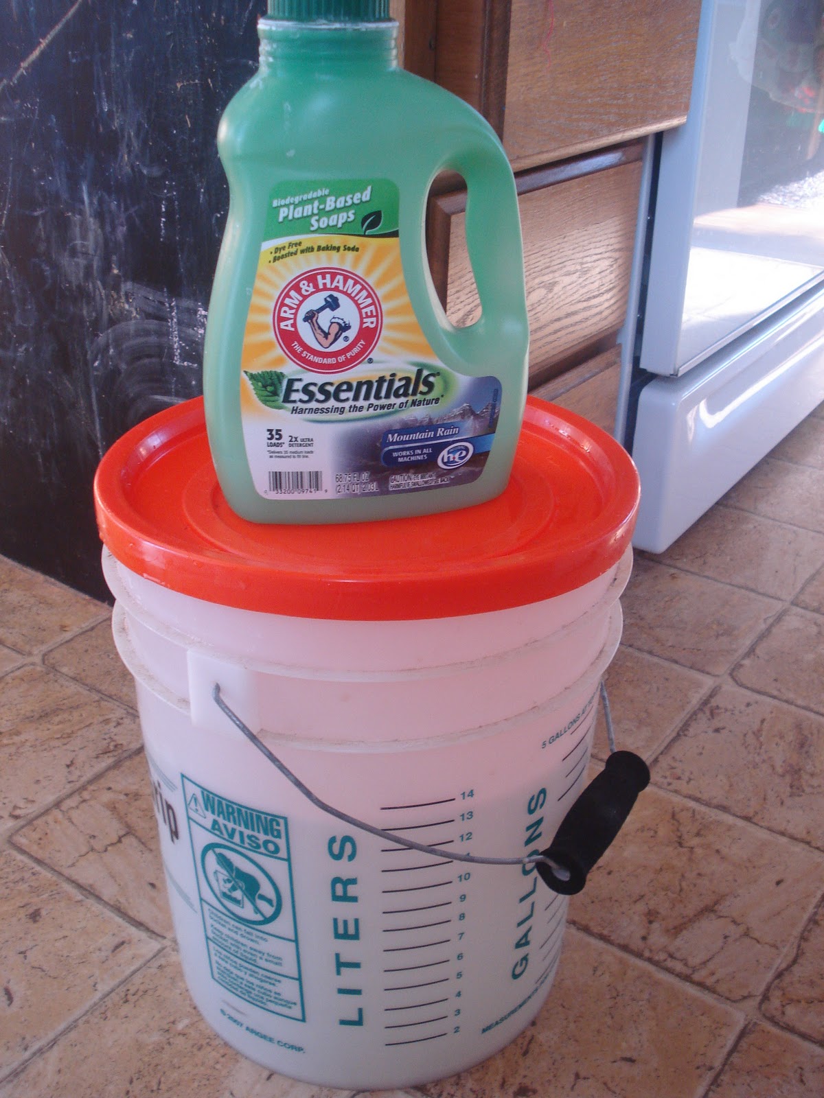 Earth Wise Homemade Laundry Detergent