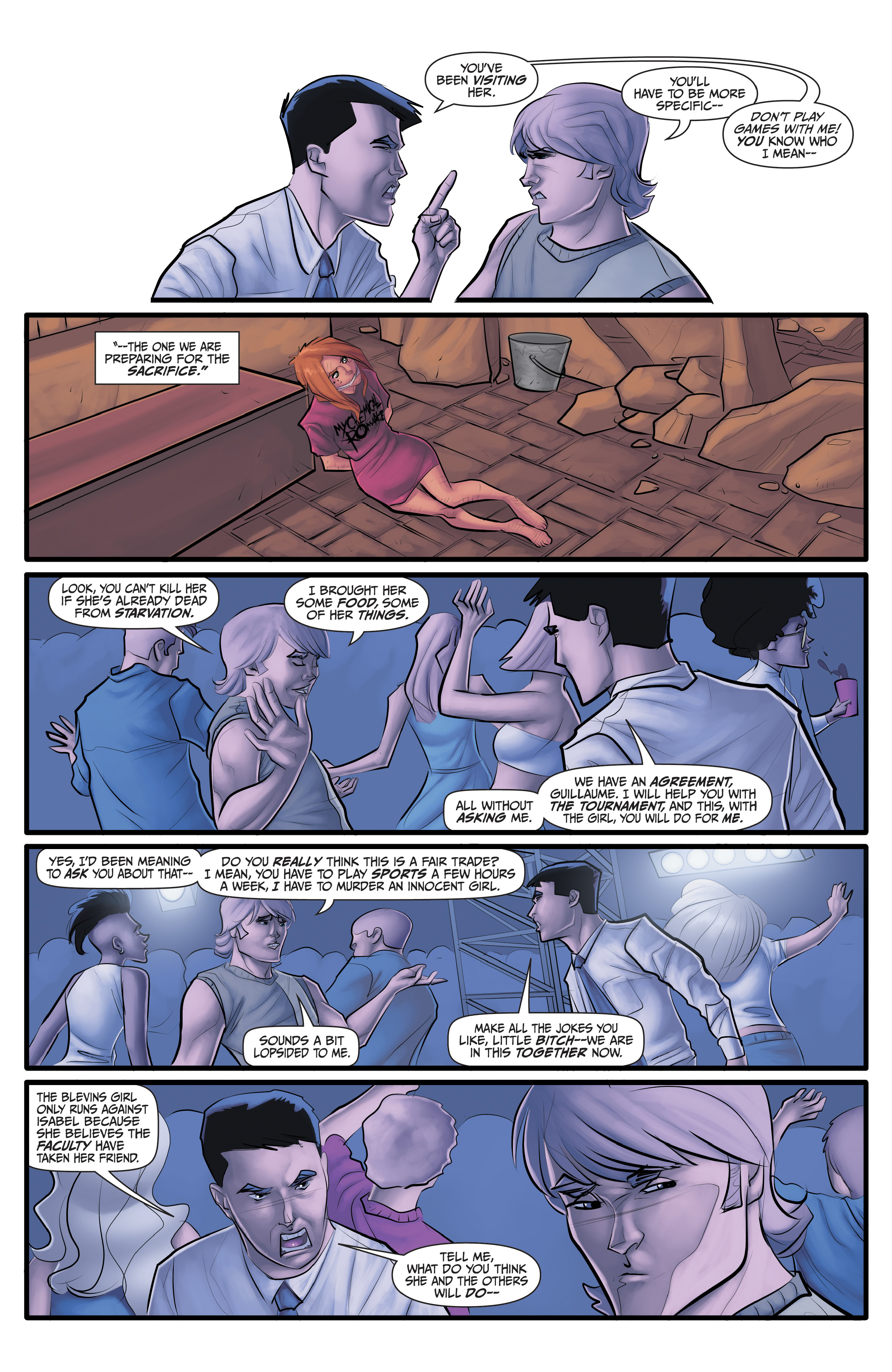 Read online Morning Glories comic -  Issue #47 - 15