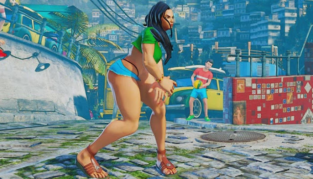 Street Fighter 5 Laura Matsuda bonita outfit