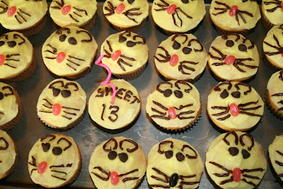 Rat themed cupcakes
