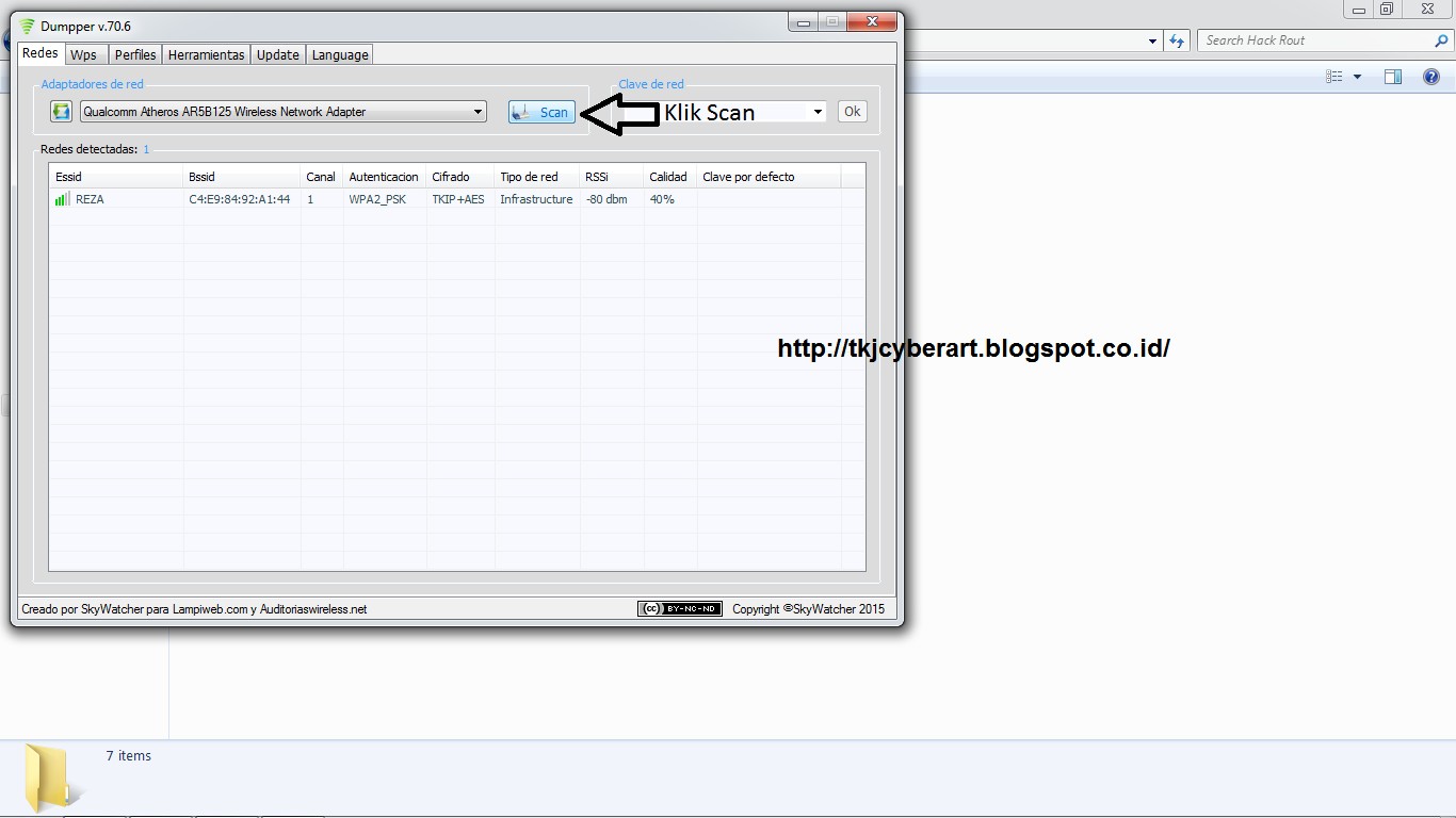 Dumpper tidak bisa scan wifi Dumpper tidak bisa scan wifi