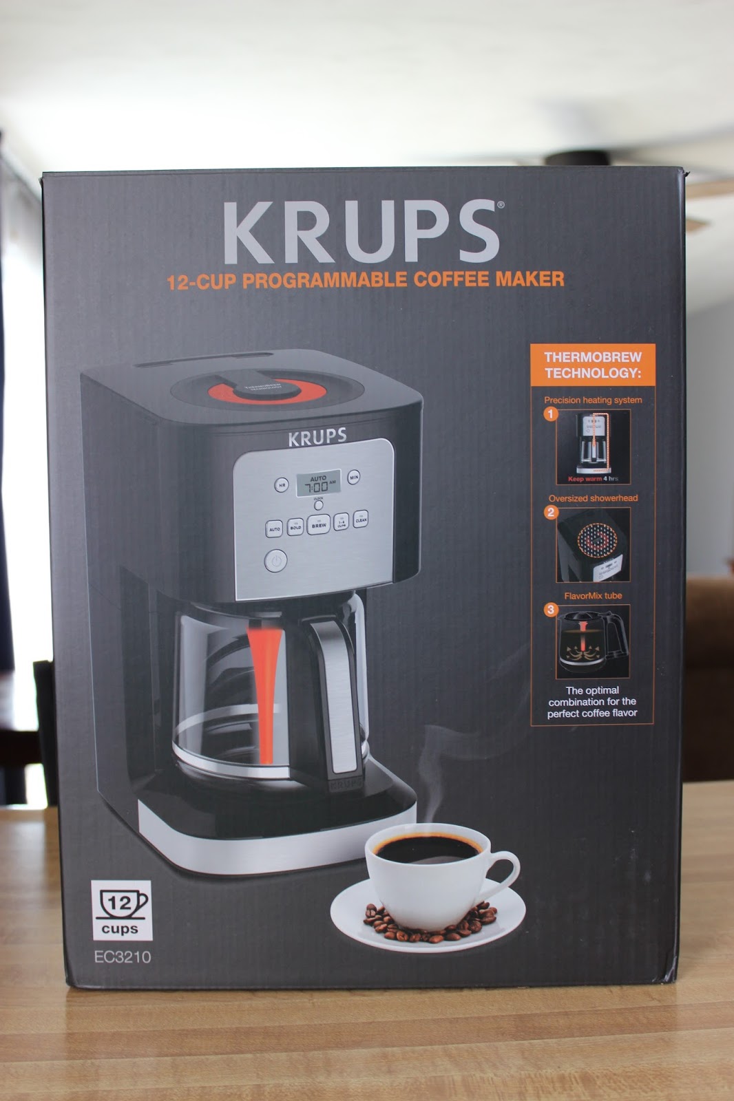 Dragonfly Sweetnest Krups Thermobrew Programmable Coffee Maker Review