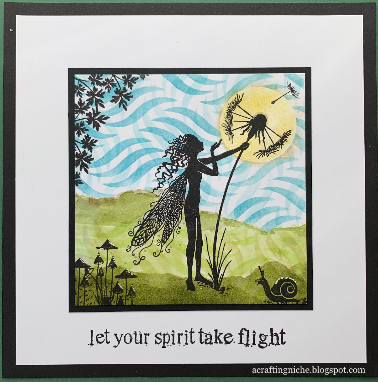 A Crafting Niche Lavinia Stamps Design Team Sample for Hochanda TV on