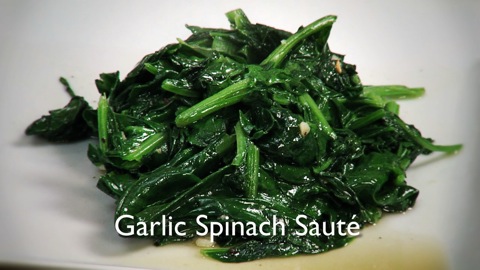 Ez to Be Thin: Garlic Spinach Saute Phase 2