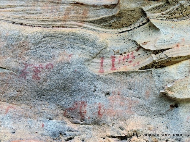 Pintura rupestre La Lastra, Valonsadero, Soria
