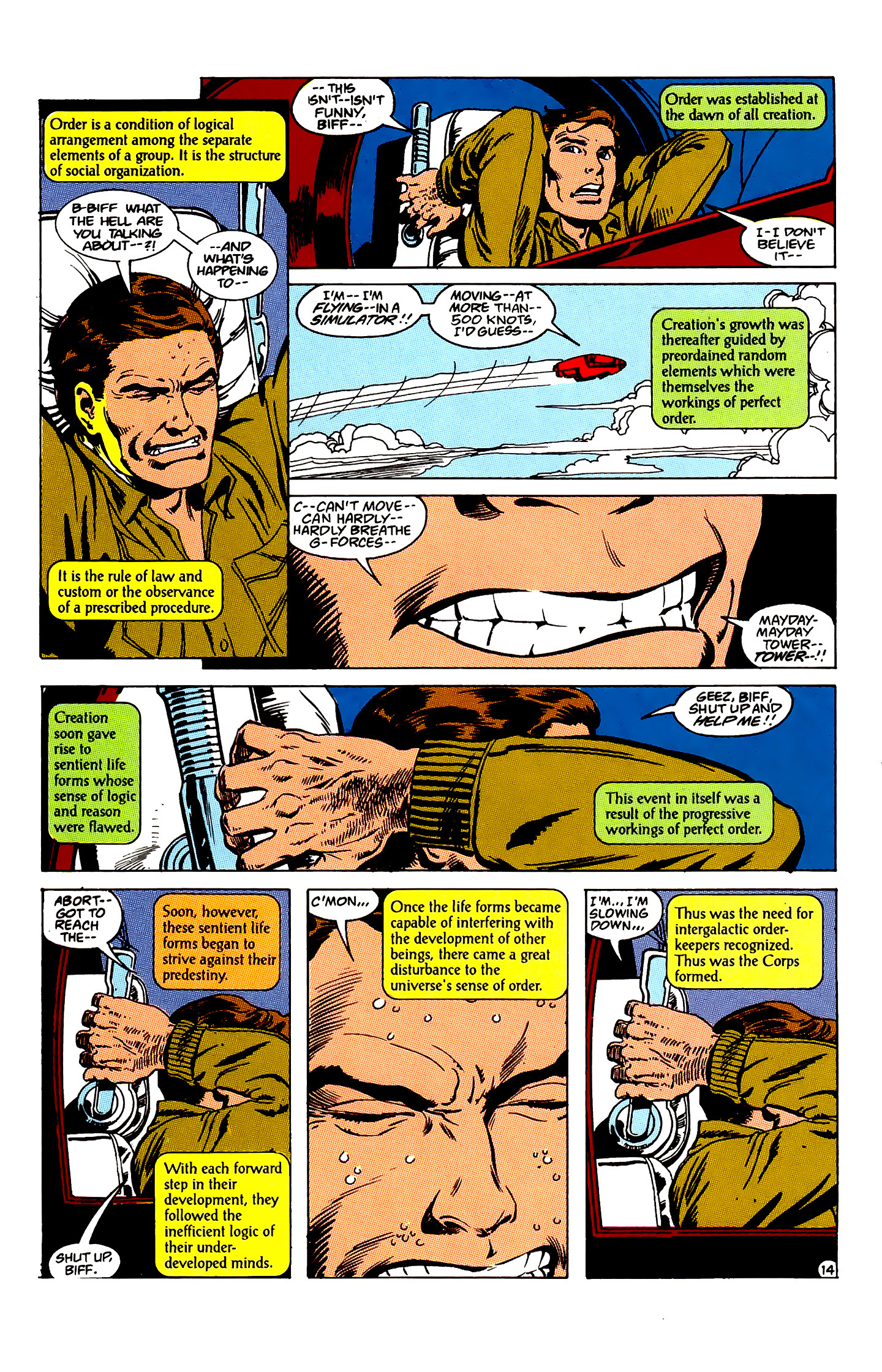 Read online Green Lantern: Emerald Dawn comic -  Issue #1 - 14