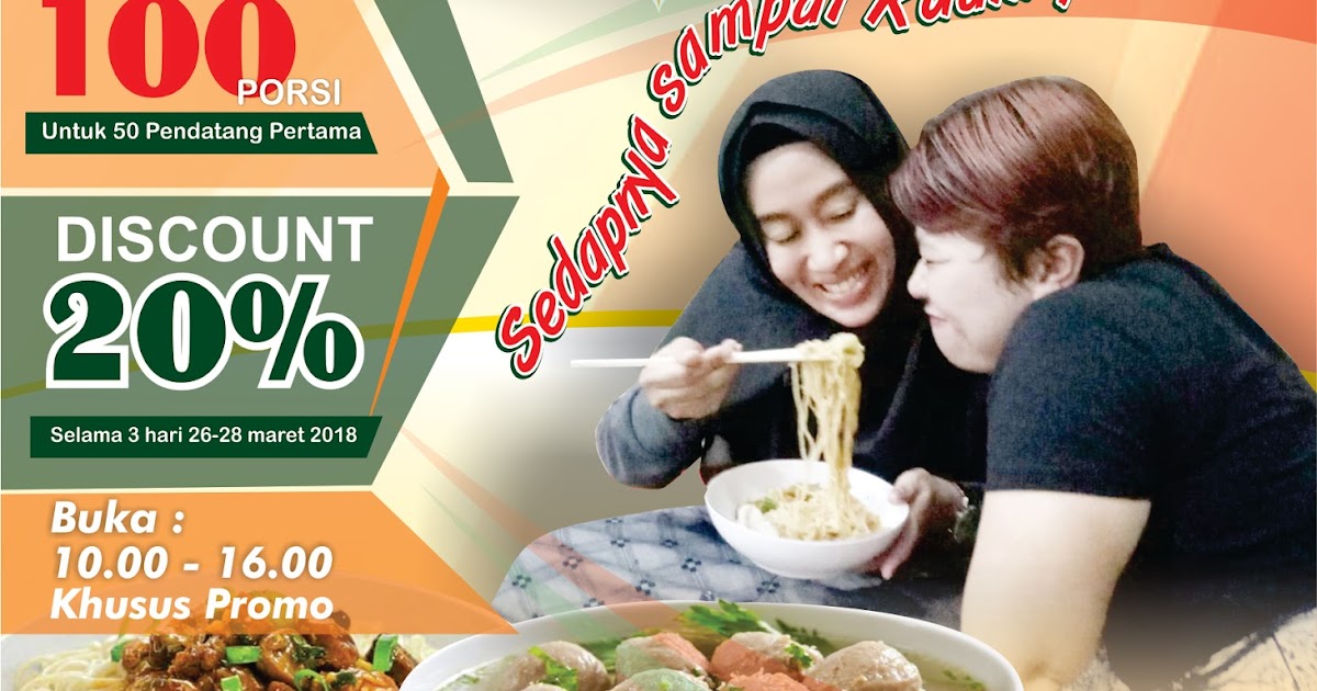 Brosur Bakso Bakso Masdi Agen87