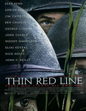 Poster Of The Thin Red Line 1998 English 500MB BRRip 480p ESubs Watch Online Free Download downloadhub.in