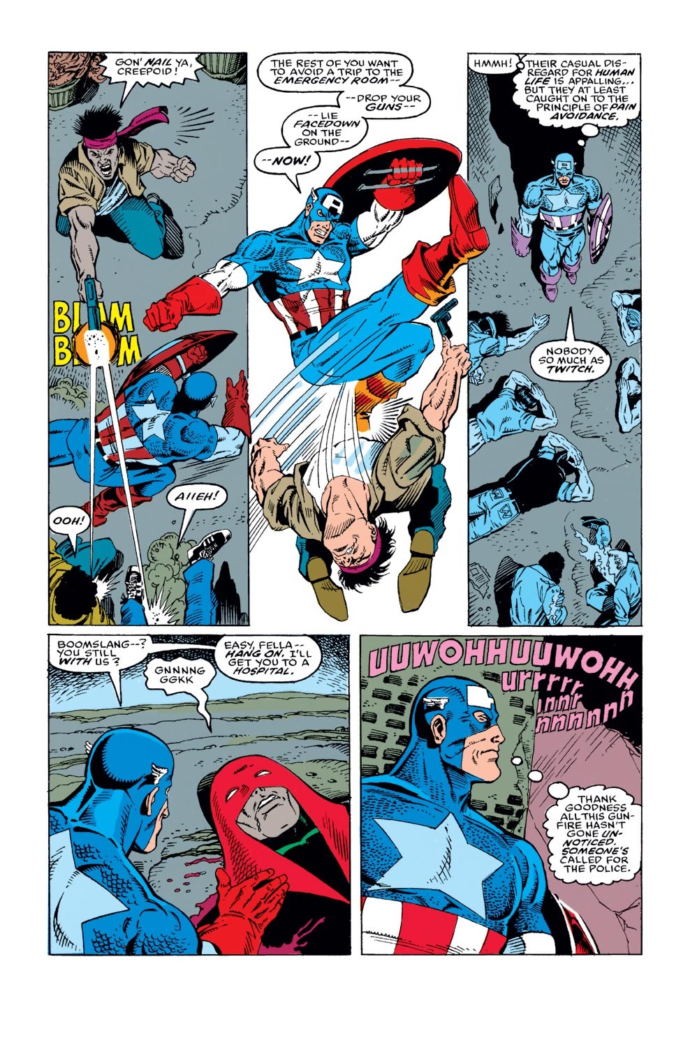 Captain America (1968) Issue #372 #305 - English 6