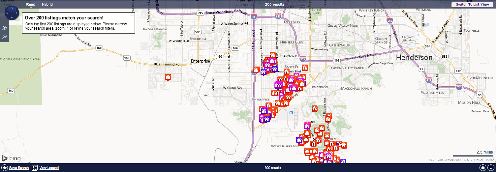 Las Vegas Real Estate Homes For Sale Near Liberty High School in