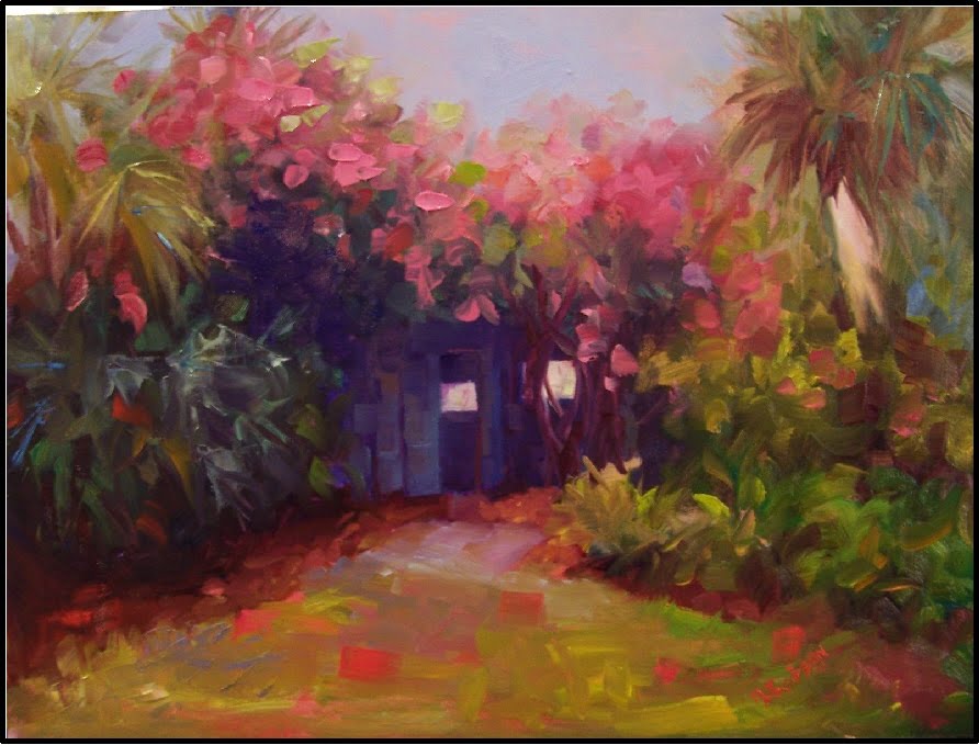 Paint Dance "Maitland Art Center", 16x12, oil on masonite by MAryanne