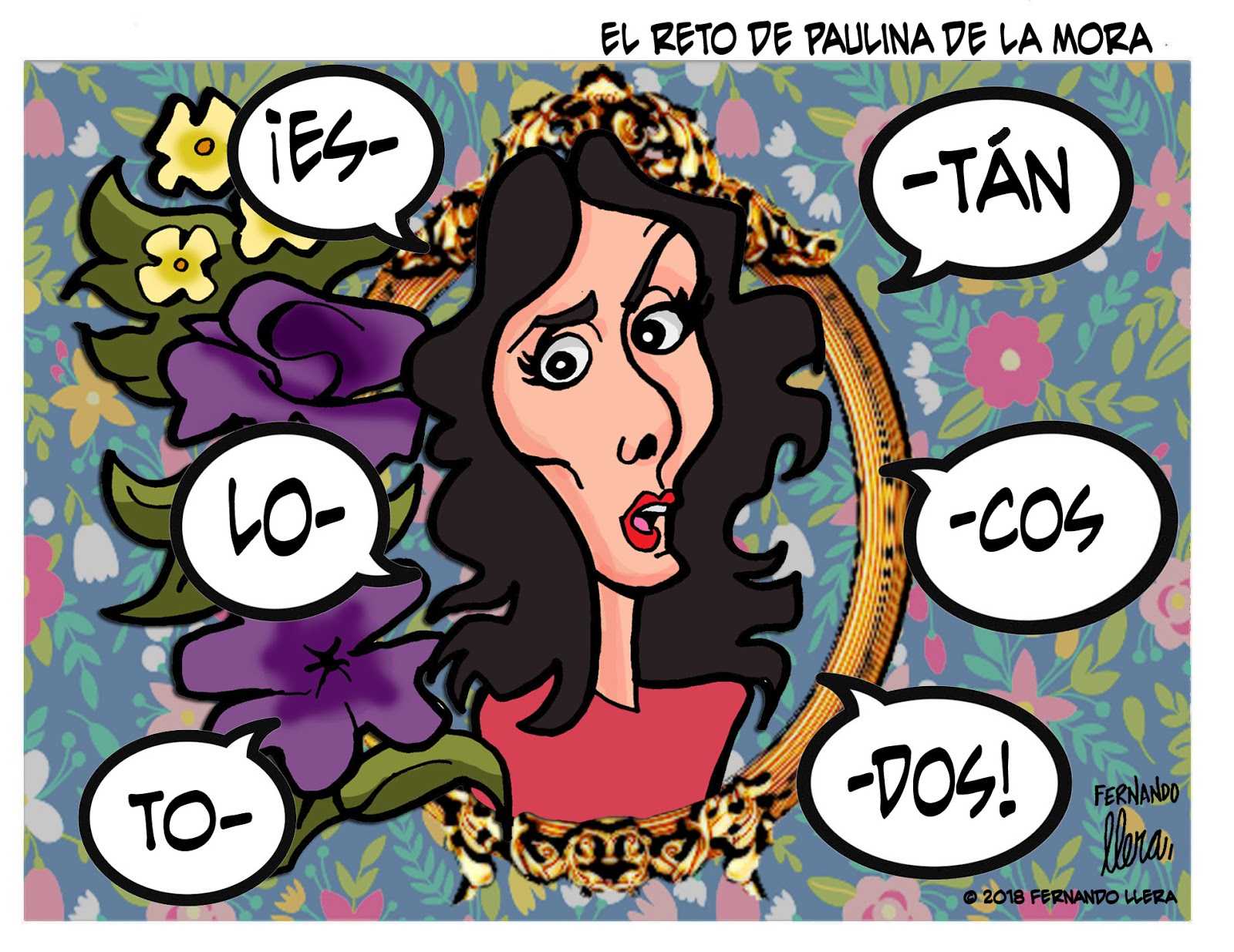 Fernando Llera Blog Cartoons Fictional character Paulina de La Mora's