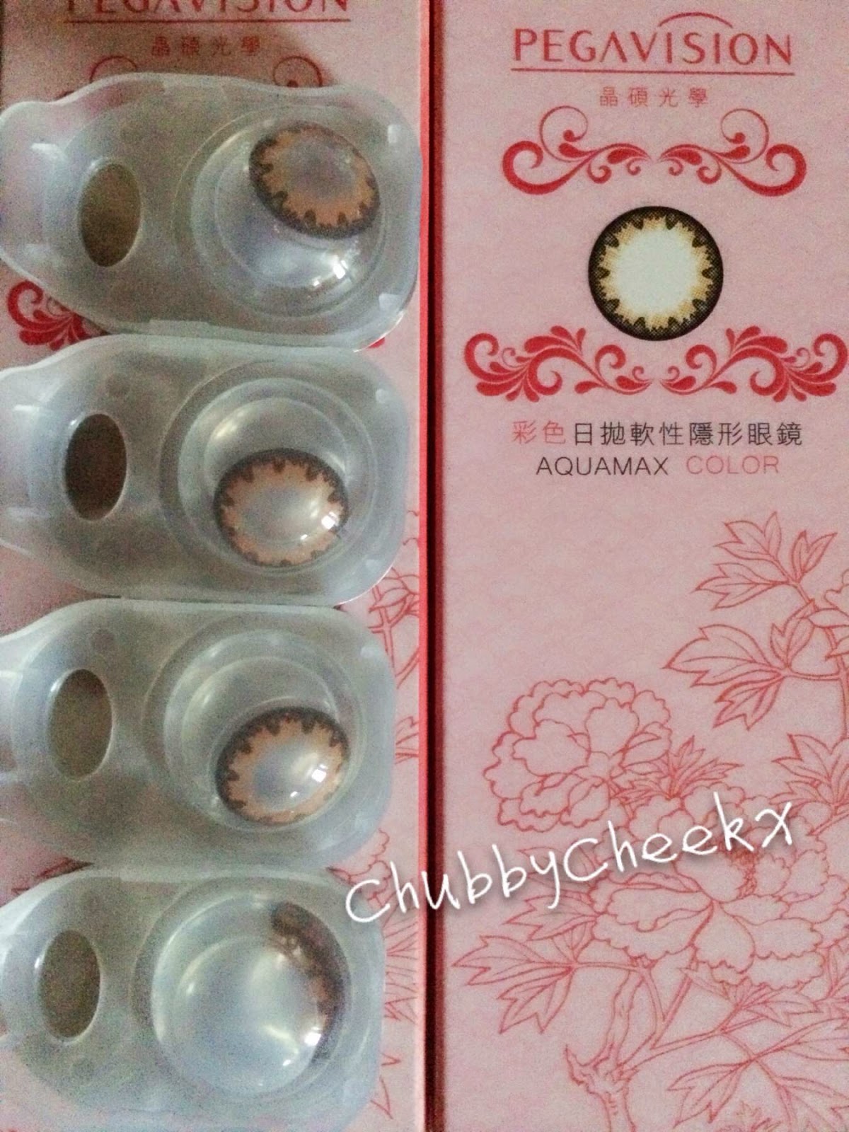 CHUBBYCHEEKXღ~: [Review] Pegavisionღ Aquamax Color Soft Contact Lenses ...