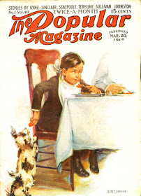 The Popular Magazine, March 20, 1916 cover by John A. Coughlin