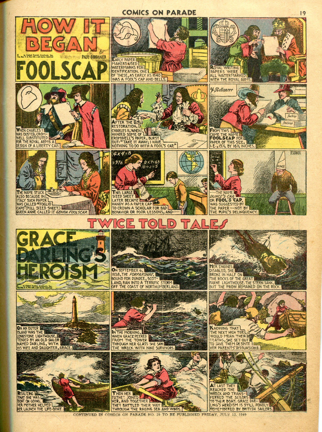 Read online Comics on Parade comic -  Issue #28 - 21