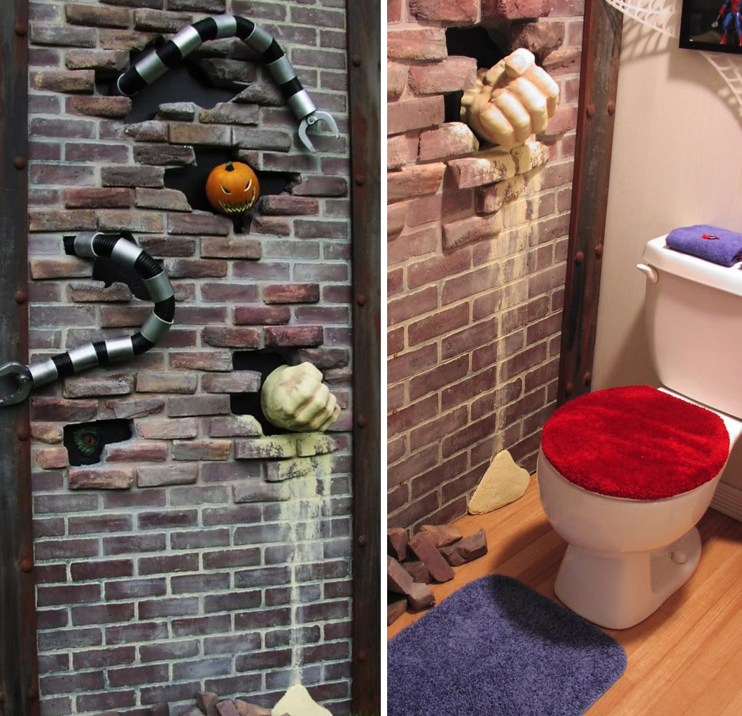 Spiderman Bathroom Design For Home