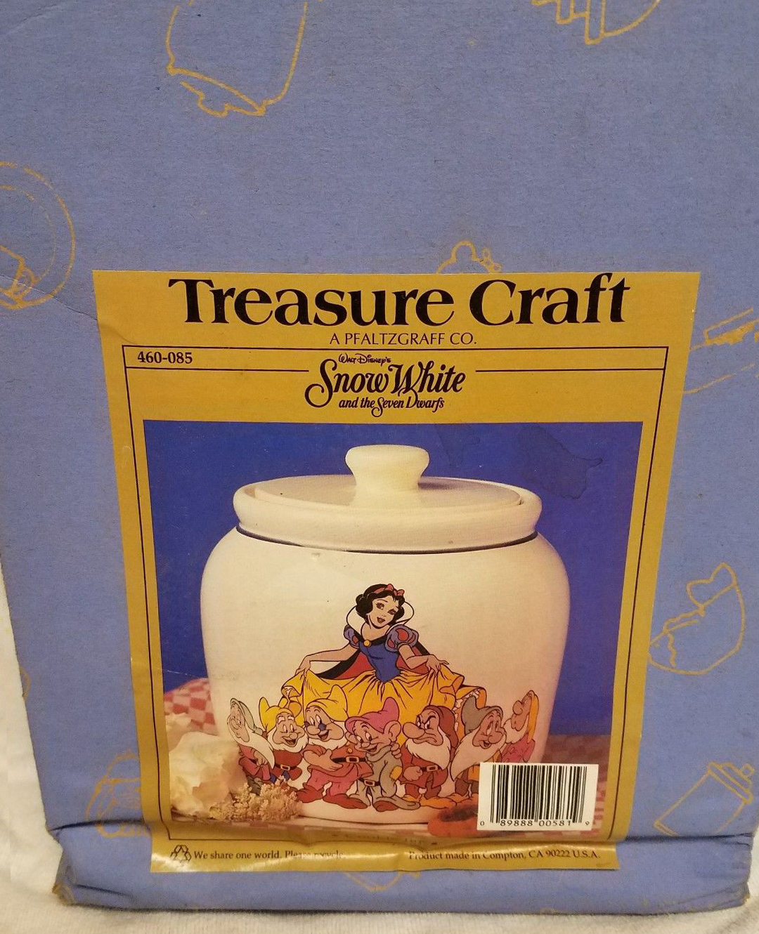 Filmic Light Snow White Archive Snow White Round Cookie Jar by