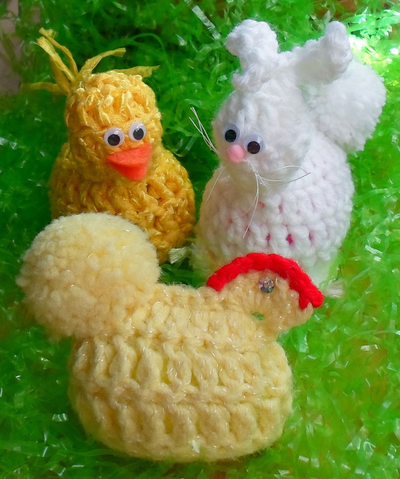 Happier Than A Pig In Mud Crochet Duckie Plastic Easter Egg Holder