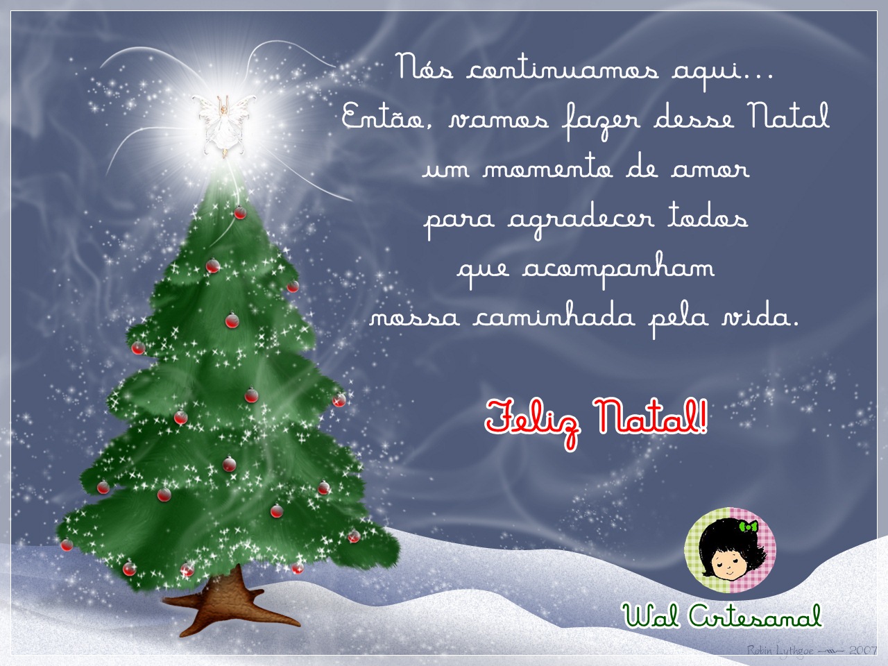 Wal Artesanal: Feliz Natal - Ho Ho Ho *-*