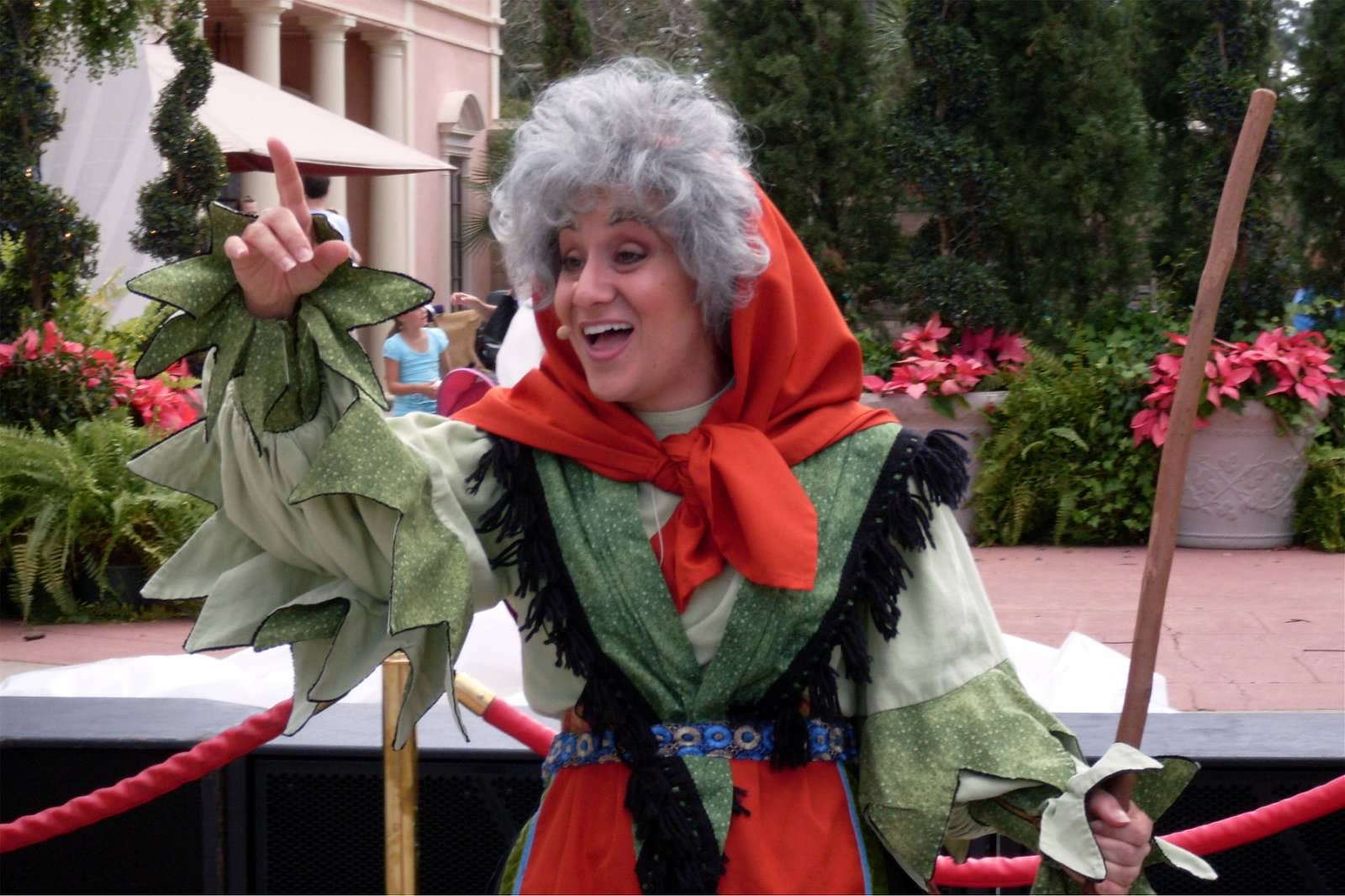 Epcot Italy's CHRISTMAS WITCH - LA BEFANA - Holidays Around The World 