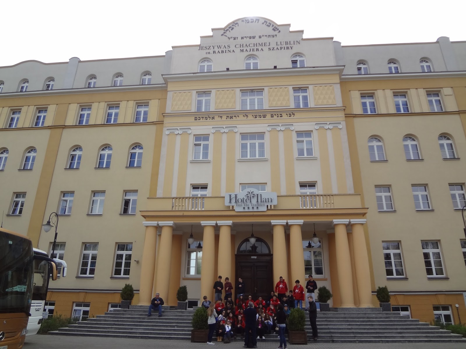 Israelita na Marcha da Vida 2016 Yeshivat Chachmei Lublin