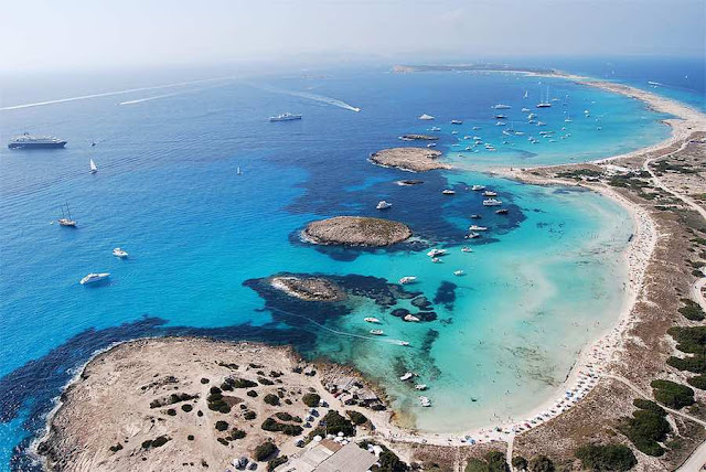 Increíbles playas en Formentera