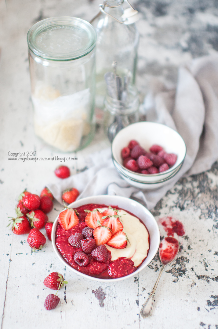 Kulinarne podróże Pyszny budyń jaglany na mleku kokosowym (Delicious