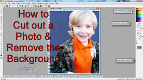 how to cut out a area from a photograph