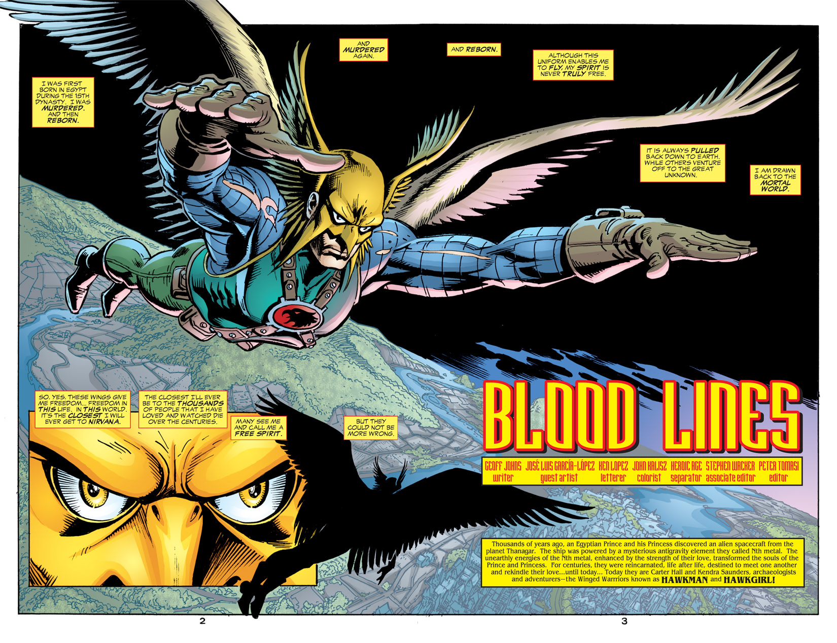 Hawkman (2002) Issue #18 #18 - English 3