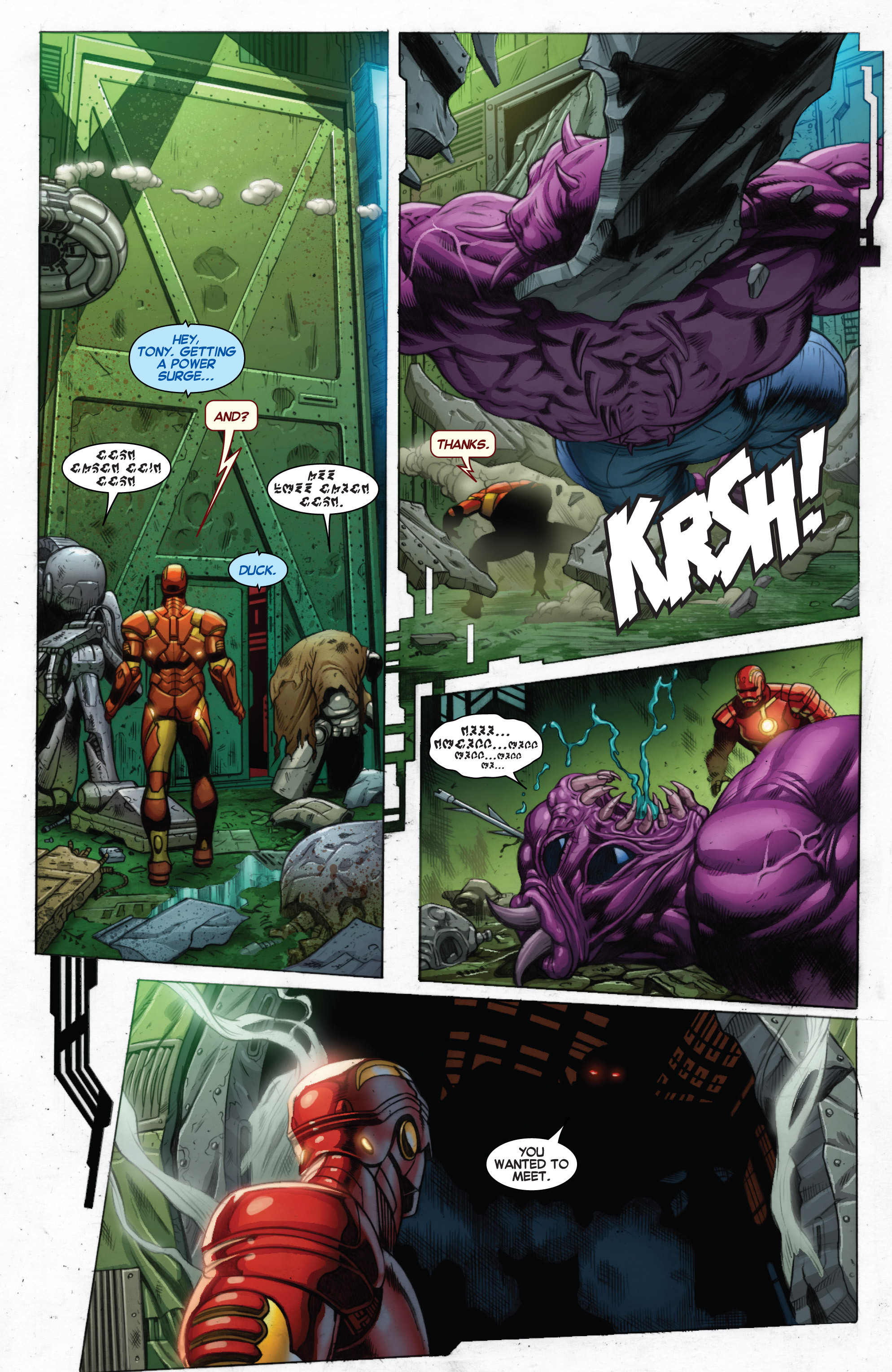 Read online Iron Man (2013) comic -  Issue #9 - 4