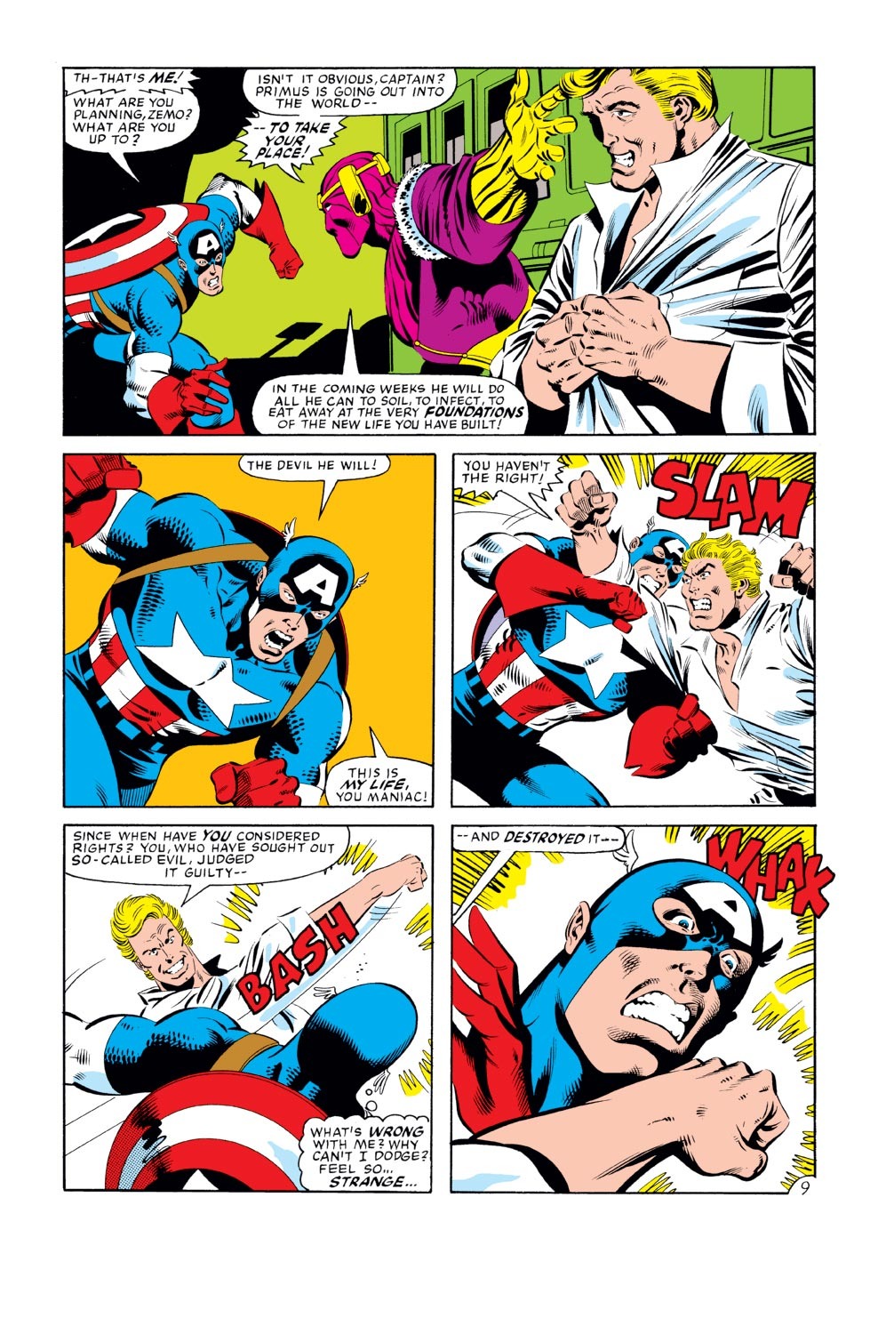 Read online Captain America (1968) comic -  Issue #277 - 10