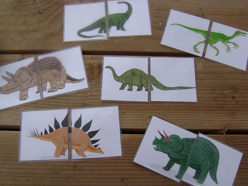 Teach Love Grow: D Week- Dinosaur Matching Cards