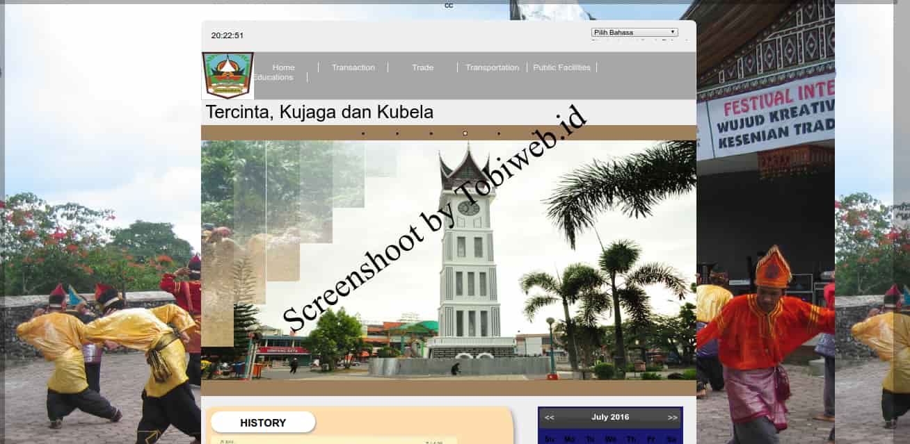 Contoh Website Wisata dengan Mengunakan Framework Codeigniter  SUGIH CODE