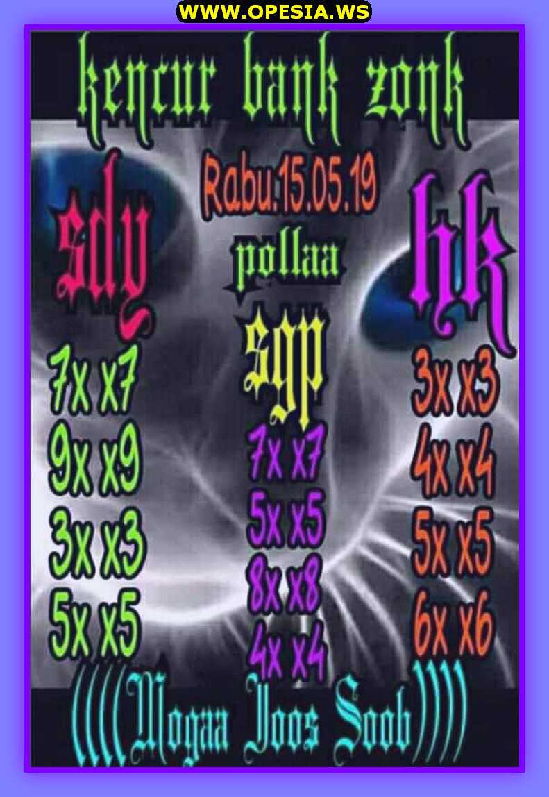 Kode syair hk forum atau syair hk rabu 15 Mei 2019