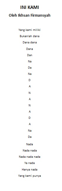 Contoh Puisi Mbeling Guru Paud