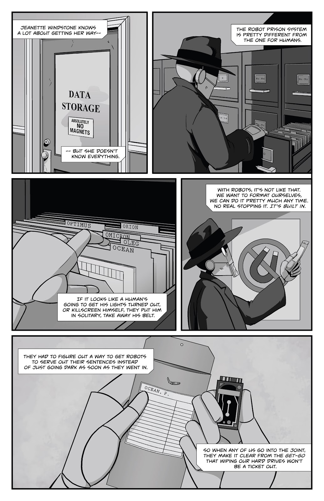 Copernicus Jones: Robot Detective issue 3 - Page 5