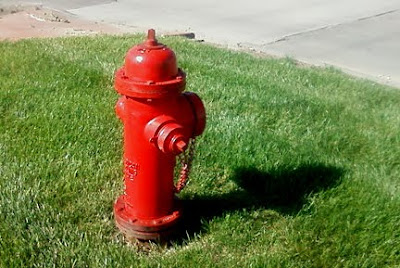 red fire hydrant